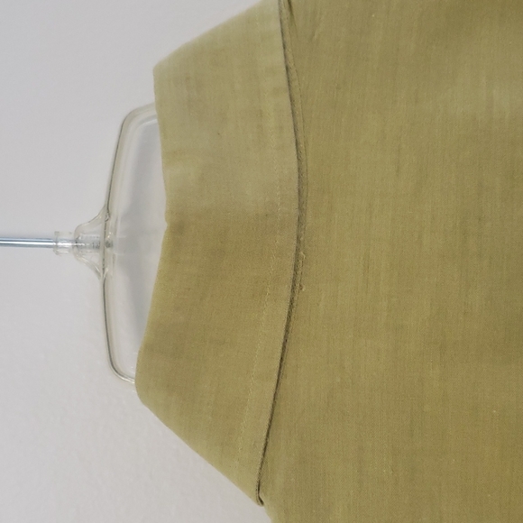 Savile Row chartreuse button down shirt - Picture 11 of 11